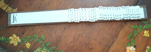 Pendaflex Esselte Sort-All Filing Paper Sorter #40652 Alpha Numerals Preowned